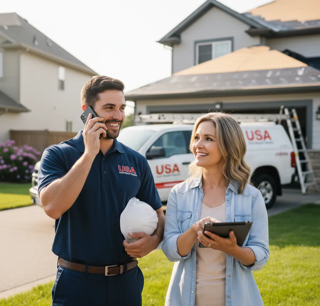 USA Roof Repair Experts customer support in Guerneville